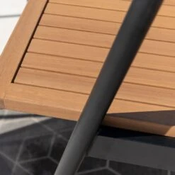 LifestyleGarden Tipi Gartentisch 156x90cm Aluminium/Eukalyptus Magnesium Grau/Eukalyptus -Gartenmöbel Geschäft lifestylegarden tipi gartentisch 156x90cm aluminium eukalyptus 1441058 6