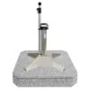 LiRo Schirmsockel Midi-Plus 100 KE Granit Granit-Grau -Gartenmöbel Geschäft liro schirmsockel midi plus 100 ke granit 1356567 1