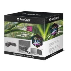 AeroCover Schutzhülle Für Ecklounge 235x235x100x70cm Polyester Uni Anthrazit 20 AeroCover Schutzhülle Für Ecklounge 235x235x100x70cm Polyester Uni Anthrazit -Gartenmöbel Geschäft loungesethulle 235x235x100x70cm l form 7