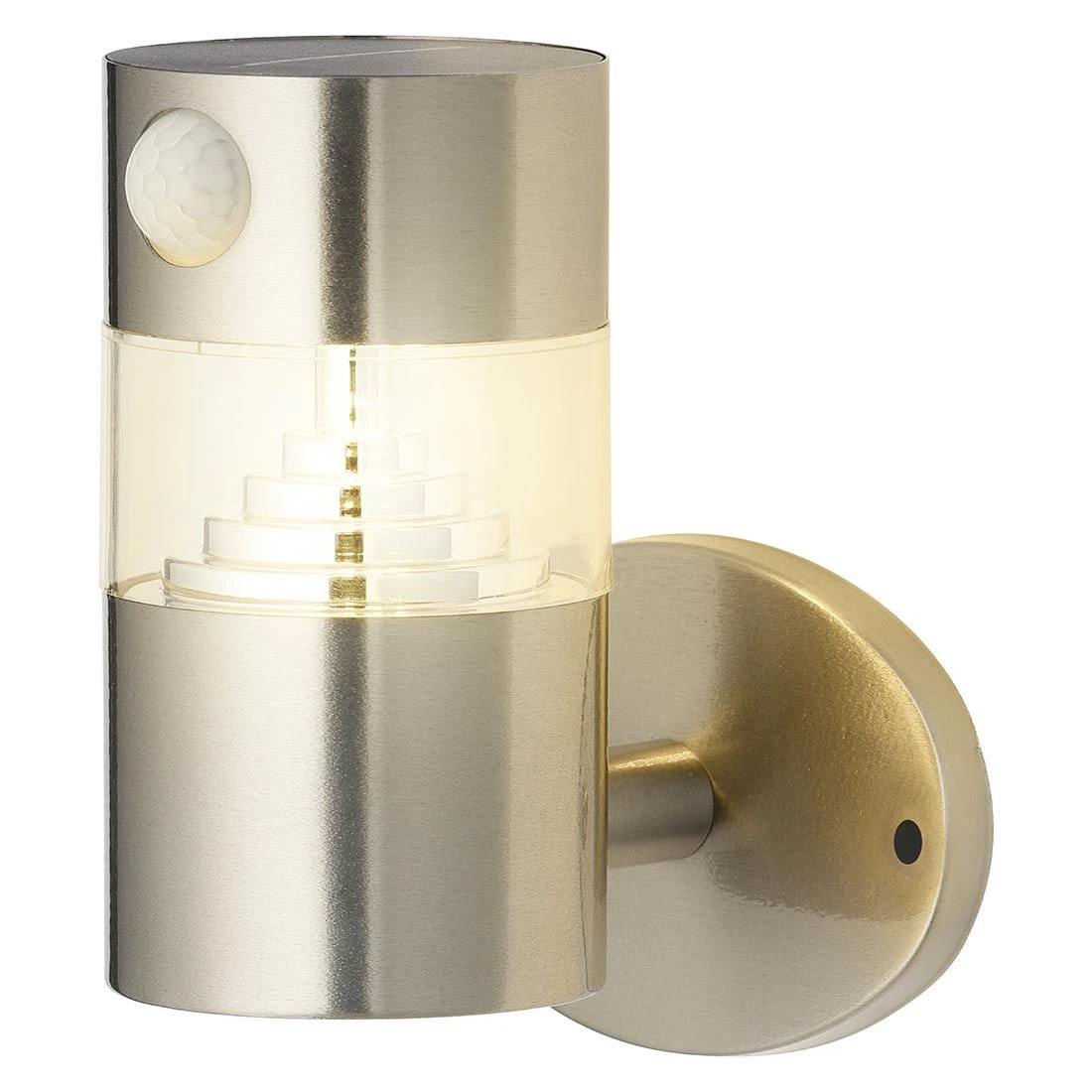 Lumineo Solar Außenwandbeleuchtung 11x12,2x16cm Silber 4 Lumineo Solar Außenwandbeleuchtung 11x12,2x16cm Silber – Bild 2