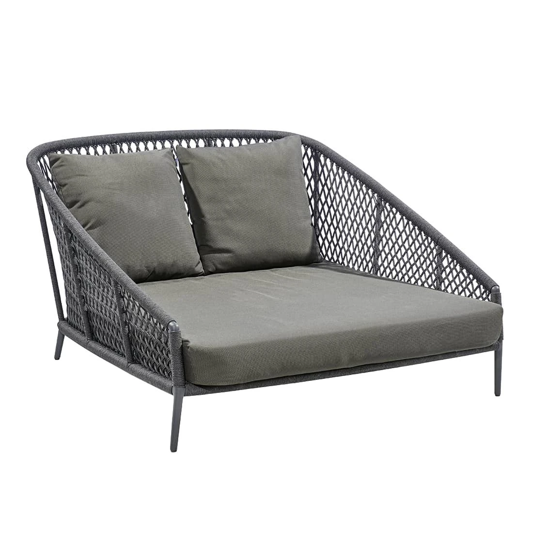 Musterring Ibiza Sonnenbett Aluminium/Outdoorstoff Anthrazit/Grau 4 Musterring Ibiza Sonnenbett Aluminium/Outdoorstoff Anthrazit/Grau – Bild 2