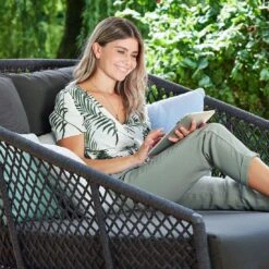 Musterring Ibiza Sonnenbett Aluminium/Outdoorstoff Anthrazit/Grau 13 Musterring Ibiza Sonnenbett Aluminium/Outdoorstoff Anthrazit/Grau -Gartenmöbel Geschäft musterring sonnenbett 149x156cm aluminium outdoorstoff anthrazit grau 1213853 6