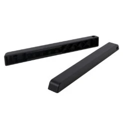 MWH Savoy Armlehnen Set Kunststoff 2-teilig Schwarz