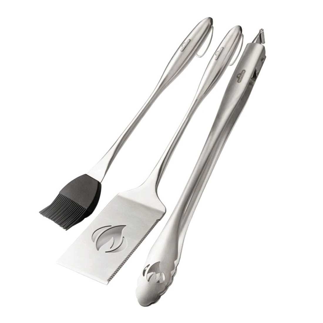 Napoleon Grillbesteck-Set 3-tlg. Edelstahl 3 Napoleon Grillbesteck-Set 3-tlg. Edelstahl