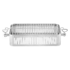 Napoleon Grillkorb Für Drehspieß Edelstahl Silber -Gartenmöbel Geschäft napoleon grillkorb fuer drehspiess edelstahl 1464686 3