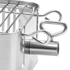 Napoleon Grillkorb Für Drehspieß Edelstahl Silber -Gartenmöbel Geschäft napoleon grillkorb fuer drehspiess edelstahl 1464686 4