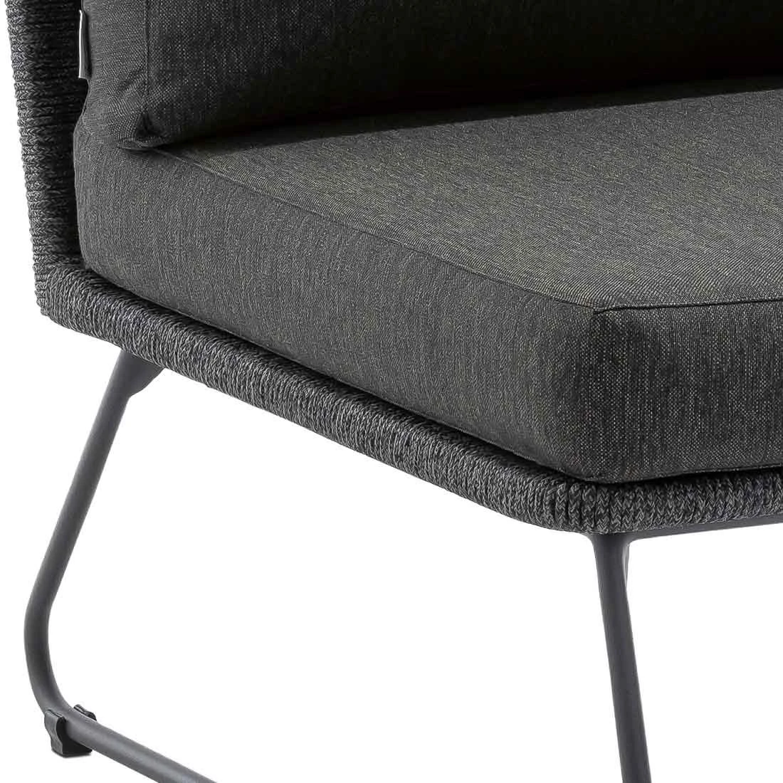 Niehoff Kubu Mittelmodul Aluminium/Rope/Olefin Anthrazit/Schwarz 4 Niehoff Kubu Mittelmodul Aluminium/Rope/Olefin Anthrazit/Schwarz – Bild 2