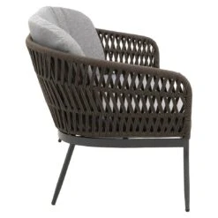 OUTLIV. Advokat Gartensofa Aluminium/Rope Anthrazit/Taupe -Gartenmöbel Geschäft outliv advokat 2 sitzersofa aluminium rope 1353377 3