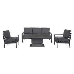 Gartenmöbel Geschäft -Gartenmöbel Geschäft outliv atlanta loungeset 4 tlg aluminium polyester 1486224 2