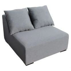OUTLIV. Buddha Loungeset 6-tlg. Sunbrella Schwarz/Flanelle -Gartenmöbel Geschäft outliv buddha loungegruppe 6tlg sunbrella schwarz flanelle 1195659 4