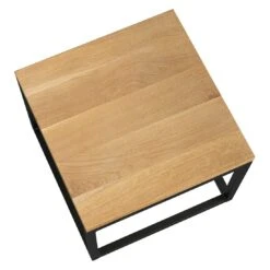 OUTLIV. Flora Beistelltisch 40x41x30cm Stahl/Wildeiche Schwarz/Wildeiche -Gartenmöbel Geschäft outliv by detlef steves flora beistelltisch 40x41x30cm stahl wildeiche 1354114 3