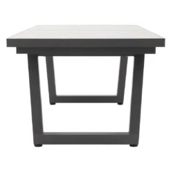 OUTLIV. Calvia Ausziehtisch 200/260x100cm Aluminium/Keramik Anthrazit/Holzoptik-Grau -Gartenmöbel Geschäft outliv calvia ausziehtisch 200 260x100cm alu keramik 1342531 4