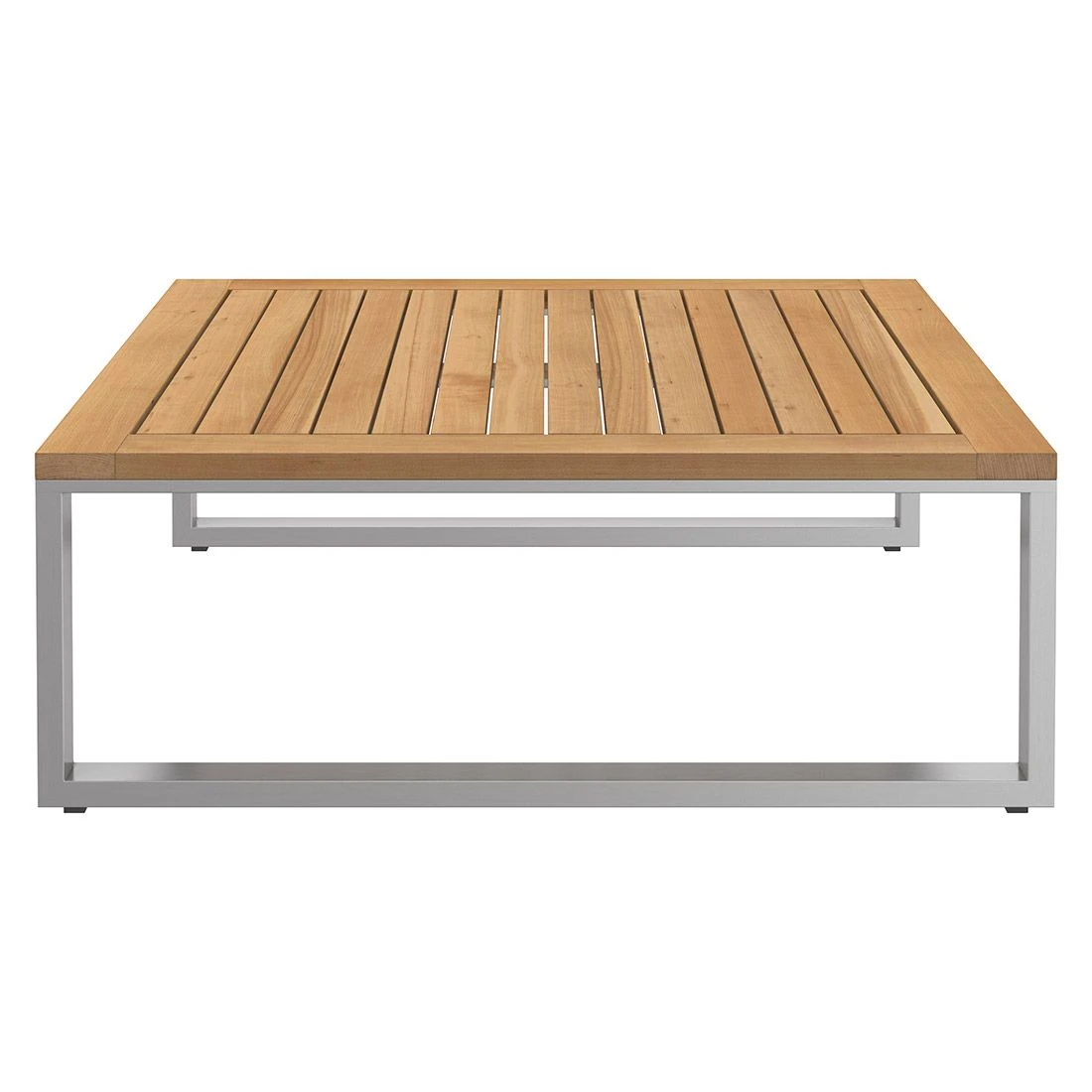 OUTLIV. Capri Loungetisch 75x75cm Teak Natur 6 OUTLIV. Capri Loungetisch 75x75cm Teak Natur – Bild 4