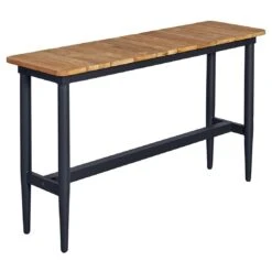 OUTLIV. Clark Gartenbar-Set 3-tlg. Tisch 170x75cm Aluminium/Teak Recycelt Charcoal/Teak Recycelt -Gartenmöbel Geschäft outliv clark gartenbar set 3 tlg aluminium teak recycelt 1400369 3