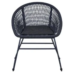 OUTLIV. Edson Gartensessel Aluminium/Rope Inkl. Kissen Charcoal -Gartenmöbel Geschäft outliv edson diningsessel aluminium rope inkl kissen 1347250 3