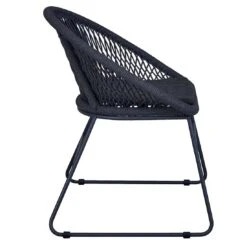 OUTLIV. Edson Gartensessel Aluminium/Rope Inkl. Kissen Charcoal -Gartenmöbel Geschäft outliv edson diningsessel aluminium rope inkl kissen 1347250 4