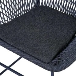 OUTLIV. Edson Gartensessel Aluminium/Rope Inkl. Kissen Charcoal -Gartenmöbel Geschäft outliv edson diningsessel aluminium rope inkl kissen 1347250 5