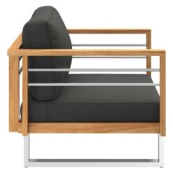 OUTLIV. Hawaii Loungesessel Edelstahl/Teak/Polster Dunkelgrau 17 OUTLIV. Hawaii Loungesessel Edelstahl/Teak/Polster Dunkelgrau -Gartenmöbel Geschäft outliv hawaii loungesessel edelstahl teak polster dunkelgrau 1226173 5