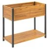 OUTLIV. Bern Hochbeet 90x45x90cm Stahl/Akazie Schwarz/Natur -Gartenmöbel Geschäft outliv ko tao hochbeet 90x45x90cm stahl akazie 1343114 1