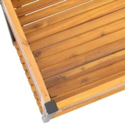 OUTLIV. Bern Hochbeet 90x45x90cm Stahl/Akazie Schwarz/Natur -Gartenmöbel Geschäft outliv ko tao hochbeet 90x45x90cm stahl akazie 1343114 5