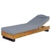 OUTLIV. Madrid Gartenliege Teak Recycelt/Olefin Teak Recycelt/Grau -Gartenmöbel Geschäft outliv marando loungeliege 200x60cm teak recycelt polster 1346766 1