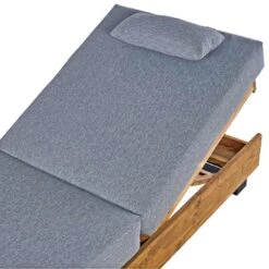 OUTLIV. Madrid Gartenliege Teak Recycelt/Olefin Teak Recycelt/Grau -Gartenmöbel Geschäft outliv marando loungeliege 200x60cm teak recycelt polster 1346766 6