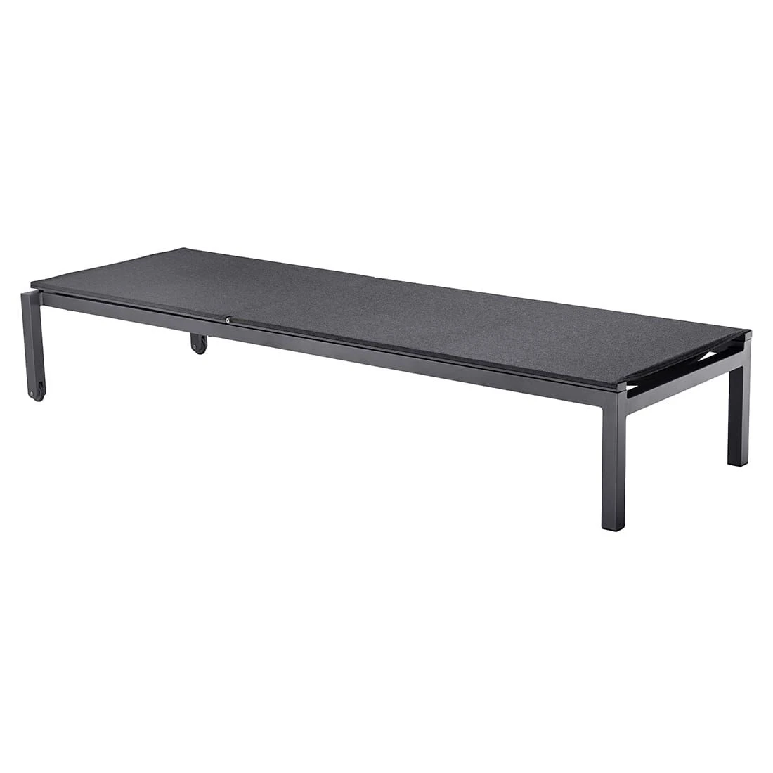 OUTLIV. Mia Gartenliege Aluminium/Textilene Anthrazit/Coal 5 OUTLIV. Mia Gartenliege Aluminium/Textilene Anthrazit/Coal – Bild 3