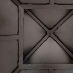 OUTLIV. Pavillon 335x335 Cm Zedernholz/Stahl Braun -Gartenmöbel Geschäft outliv pavillon 335x335 cm zedernholz stahl 1422226 4