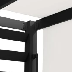 OUTLIV. Gartenpergola 305x366cm Stahl/Stoff Schwarz/Weiß -Gartenmöbel Geschäft outliv pergola 305x366cm stahl stoff 1396607 7