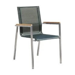 OUTLIV. Rimini Gartenmöbelset 7-tlg. Tisch 200x100cm Edelstahl/Schwarz -Gartenmöbel Geschäft outliv rimini ii gartenmobelset 8tlg stapel tisch 200cm edelstahl schwarz 1176585 7