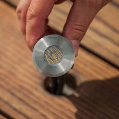 OUTLIV. Smart Light Starter-Set "3 Decklights Mit Transformator" Schwarz/Silber -Gartenmöbel Geschäft outliv smart light decklight schwarz silber 1301952 5