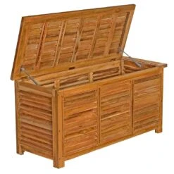 OUTLIV. Ventara Gartenbox 128x52x62cm Teak Natur -Gartenmöbel Geschäft outliv ventara kissenbox 128x52x62cm teak natur 1347030 4