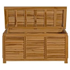 OUTLIV. Ventara Gartenbox 128x52x62cm Teak Natur -Gartenmöbel Geschäft outliv ventara kissenbox 128x52x62cm teak natur 1347030 5