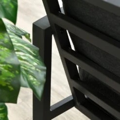 OUTLIV. Wellington Dininglounge 3-tlg. Aluminium/Polster Carbon Black/Reflex Black -Gartenmöbel Geschäft outliv wellington loungeecke aluminium polster carbon black reflex black 1247403 7