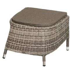 Ploß Nizza Loungehocker Geflecht/Polster Natur-Beige-Braun-Meliert/Savanna -Gartenmöbel Geschäft ploss nizza loungehocker geflecht polster 1361220 4