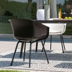 Schöner Wohnen Texel Gartensessel Aluminium/Kunststoff Schwarz -Gartenmöbel Geschäft schoener wohnen texel gartensessel aluminium kunststoff 1467546 3