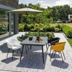 Schöner Wohnen Texel Gartensessel Aluminium/Kunststoff Schwarz -Gartenmöbel Geschäft schoener wohnen texel gartensessel aluminium kunststoff 1467546 5