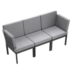 Sieger Lugo Lounge Basis Aluminium Eisengrau -Gartenmöbel Geschäft sieger lugo basis aluminium mit polyesterbeschichtung eisengrau 1262231 8