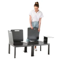 Sieger Lugo Rücken-/Seitenelement Aluminium Eisengrau -Gartenmöbel Geschäft sieger lugo rucken seitenelement aluminium eisengrau 1262242 3