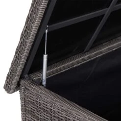 Siena Garden Corido Gartenbox 167x85x84,5cm Aluminium/Gardino®-Geflecht Grau/Charcoal Grey -Gartenmöbel Geschäft siena garden corido kissenbox 167x85x84 5cm aluminium gardinor geflecht 1437615 5