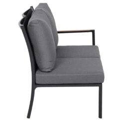 Siena Garden Londra Eck-/Endmodul Aluminium/Ranotex Anthrazit/Schwarz-Silber -Gartenmöbel Geschäft siena garden londra endmodul aluminium ranotex 1353025 3