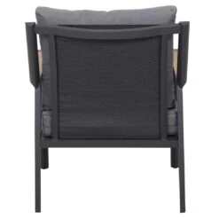 Siena Garden Londra Loungesessel Aluminium/Ranotex Anthrazit/Schwarz-Silber -Gartenmöbel Geschäft siena garden londra loungesessel aluminium ranotex 1353135 4