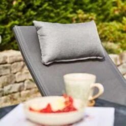 Siena Garden Miami Gartenliege Aluminium/Ranotex®-Gewebe Matt Anthrazit/Grau -Gartenmöbel Geschäft siena garden miami gartenliege aluminium ranotexr gewebe 1363728 10