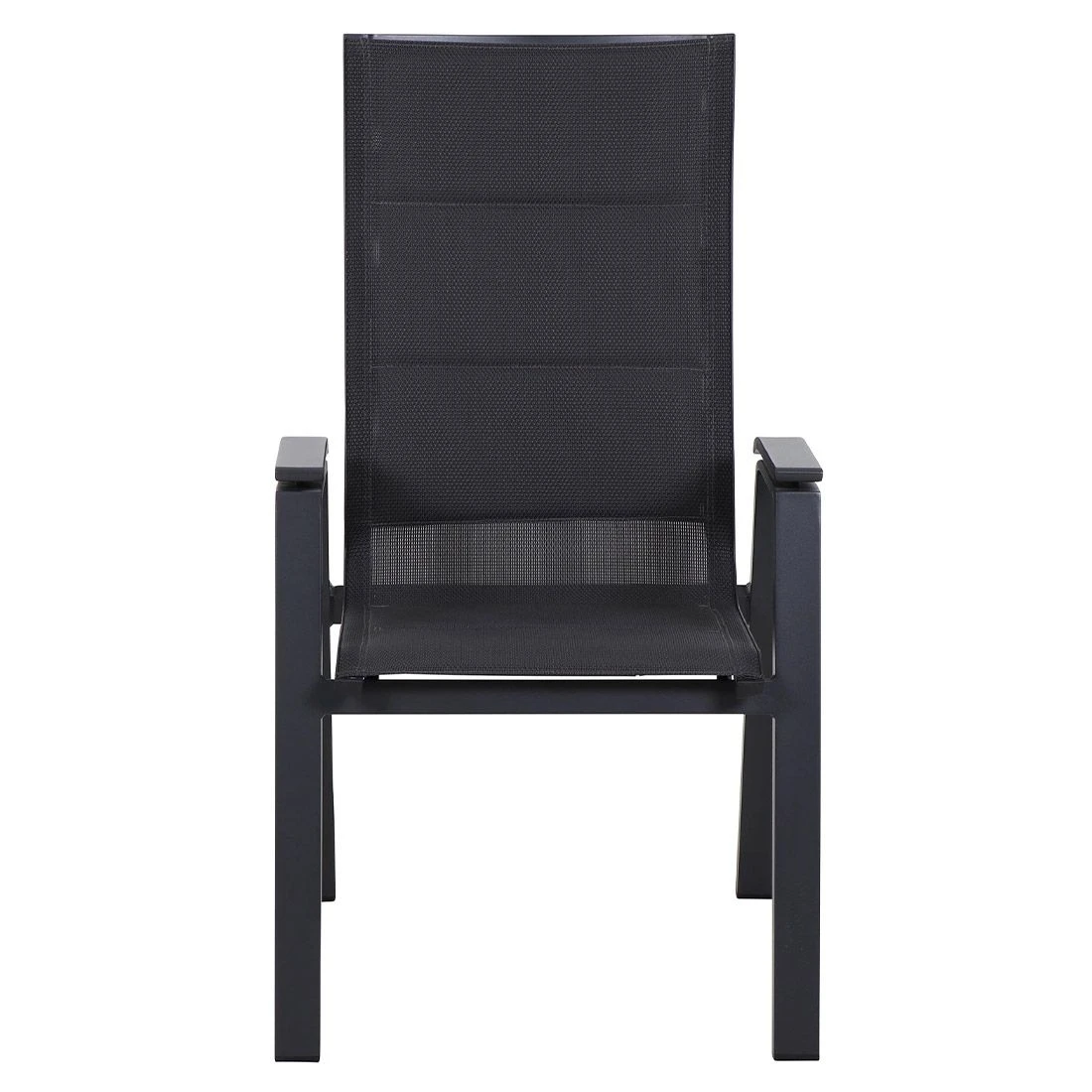 Siena Garden Milano Stapelsessel Aluminium/Ranotex®-Gewebe Matt Anthrazit/Grau 5 Siena Garden Milano Stapelsessel Aluminium/Ranotex®-Gewebe Matt Anthrazit/Grau – Bild 3