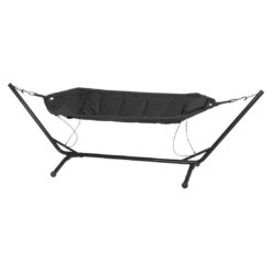 Siena Garden Panama Hängematte Mit Gestell Stahl/Oxfordgewebe Grau/Dunkelgrau