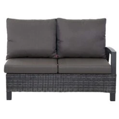 Siena Garden Taranto Dininglounge 5-tlg. Aluminium/Gardino®-Geflecht Matt Anthrazit/Blau-Grau -Gartenmöbel Geschäft siena garden taranto dininglounge 5 tlg aluminium gardinor geflecht 1425273 6