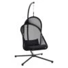Siena Garden Yobaya Hängesessel Stahl/Polyester Inkl. Kissen Anthrazit/Cool Black -Gartenmöbel Geschäft siena garden yobaya haengesessel stahl polyeser inkl kissen 1363651 1
