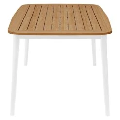 Solpuri Charlie Gartentisch 170x100 Cm Aluminium/Teak White/Natur 13 Solpuri Charlie Gartentisch 170x100 Cm Aluminium/Teak White/Natur -Gartenmöbel Geschäft solpuri charlie gartentisch 170x100cm aluminium teak 1475048 3
