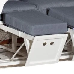 SonnenPartner Classic Strandkorb Geflecht/Fichte Weiß/Charcoal 12 SonnenPartner Classic Strandkorb Geflecht/Fichte Weiß/Charcoal -Gartenmöbel Geschäft sonnenpartner classic strandkorb geflecht fichte 1469350 5