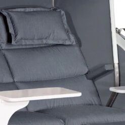 SonnenPartner Classic Strandkorb Geflecht/Fichte Weiß/Charcoal 13 SonnenPartner Classic Strandkorb Geflecht/Fichte Weiß/Charcoal -Gartenmöbel Geschäft sonnenpartner classic strandkorb geflecht fichte 1469350 6